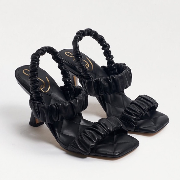 Sam Edelman Shoes Marlena Padded Strap Heel In Black Poshmark